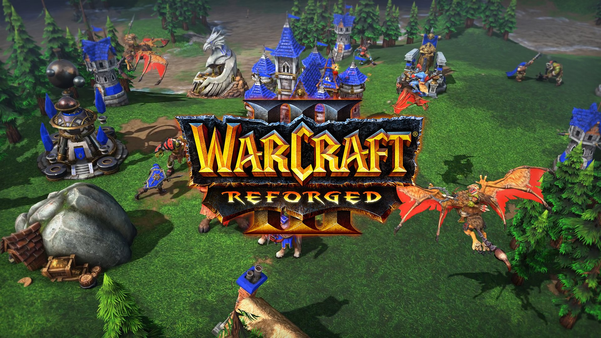Warcraft III cinematic artwork